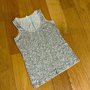 J. Crew sequin tank